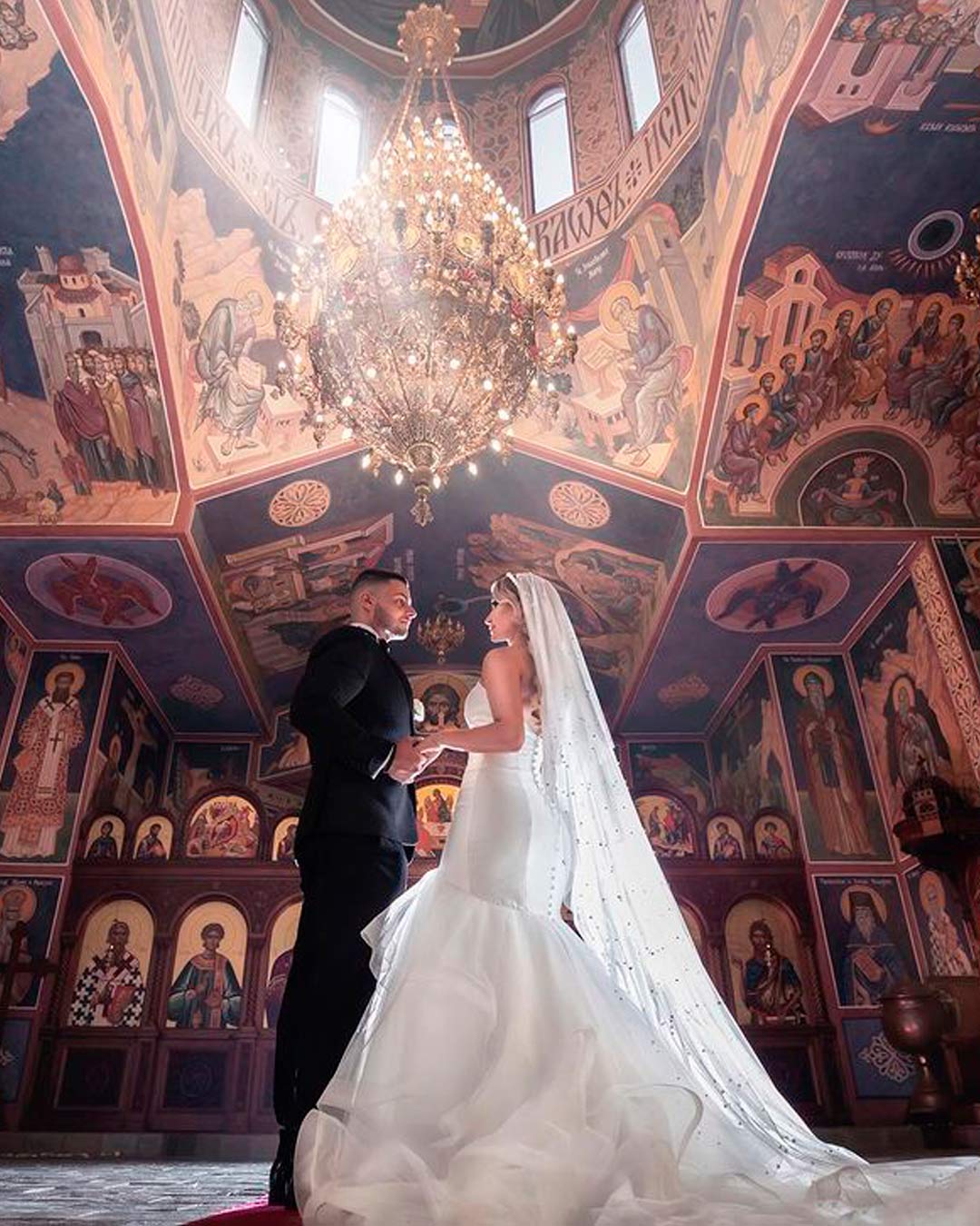 catholic wedding vows couple bride groom church