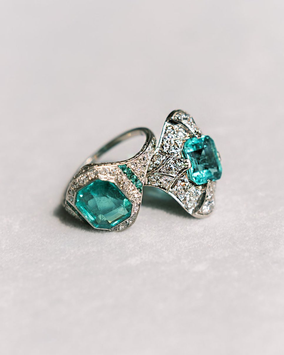 colored engagement rings emerald engagement rings white gold