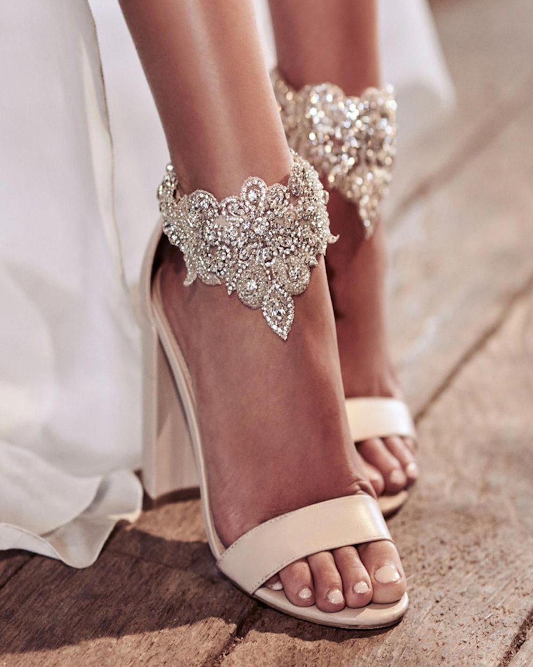 comfortable wedding shoes vintage beach anna campbell