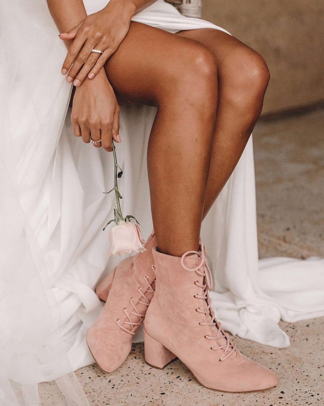 comfortable wedding shoes with low heels boots blush foreversoles