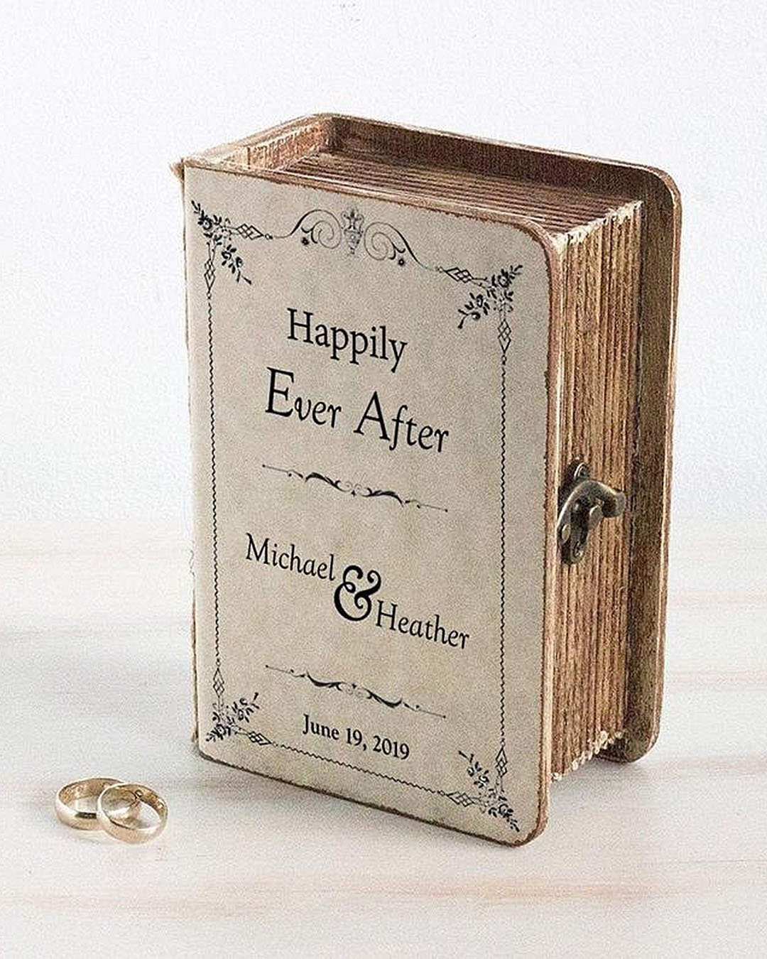 engagement ring in a box