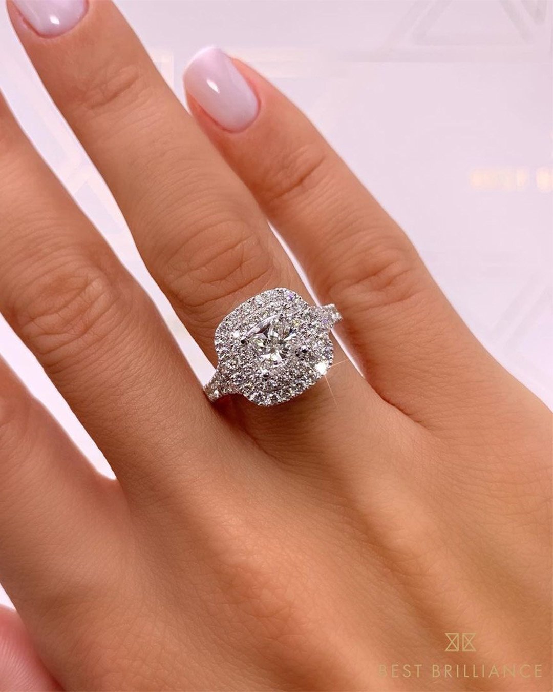 engagement ring designers halo engagement ring