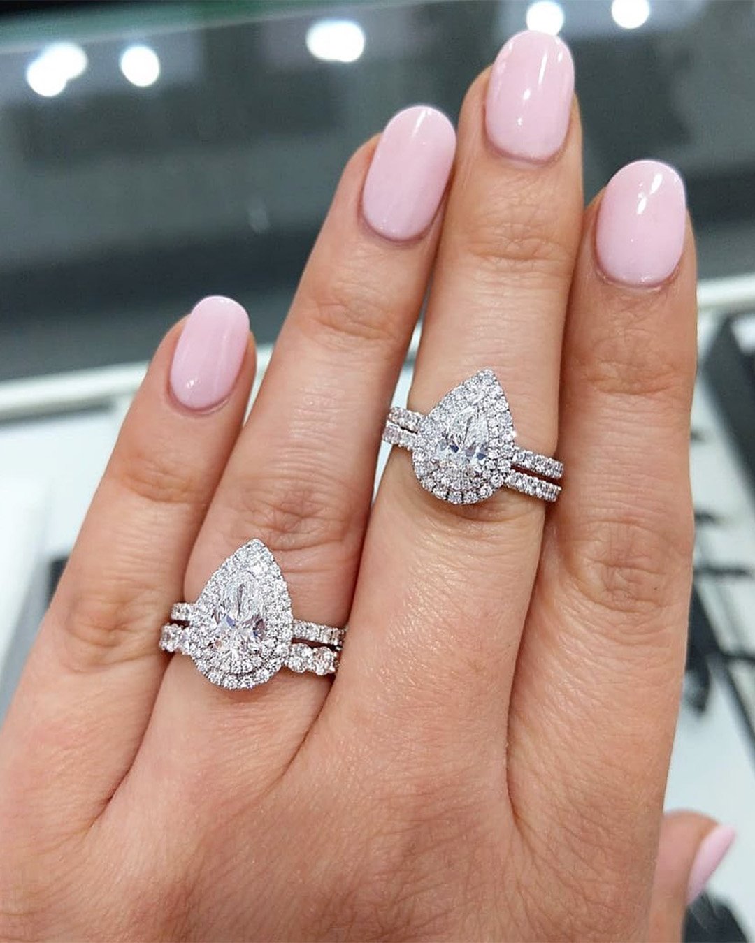 engagement ring designers pear cut engagement rings