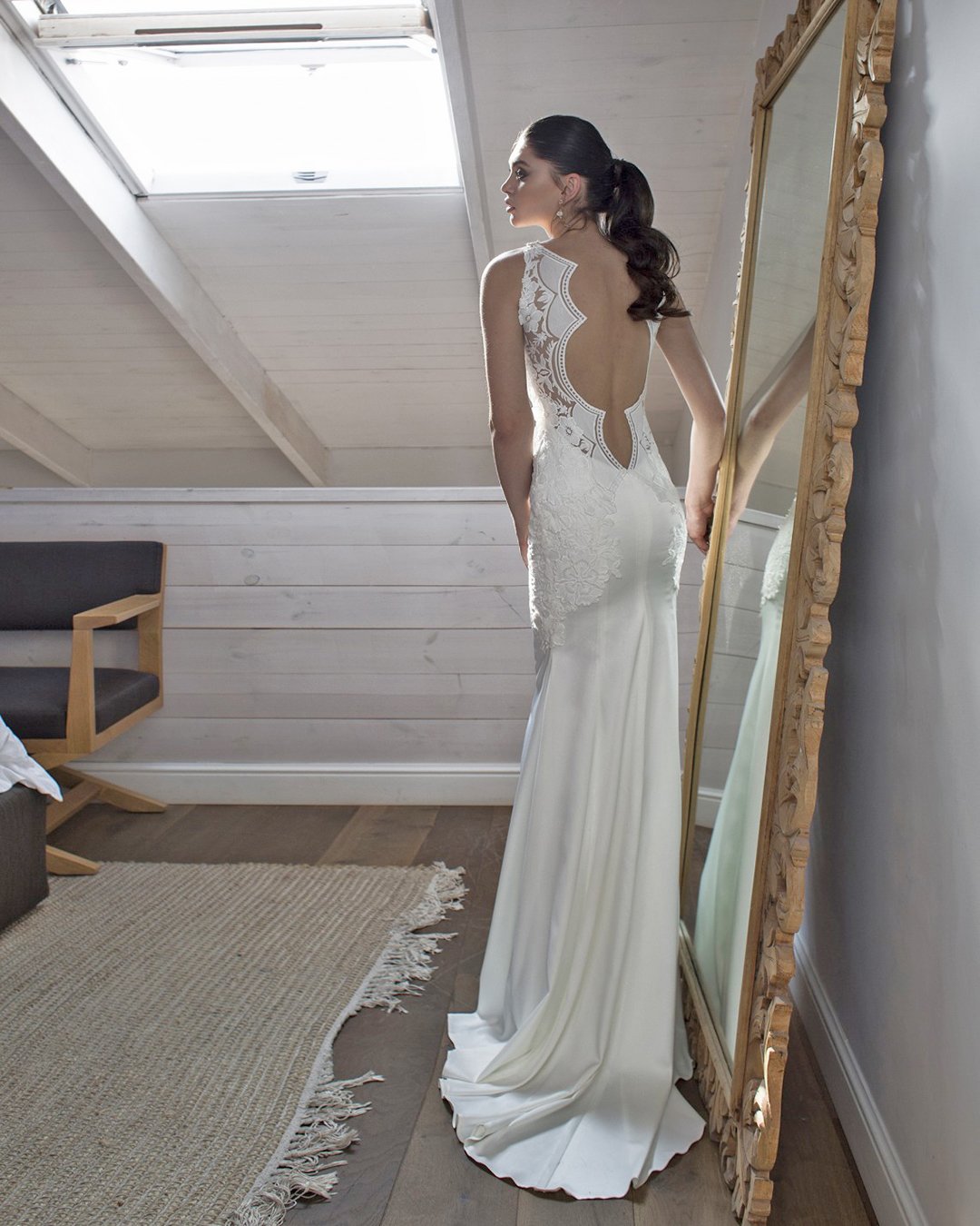 low back wedding