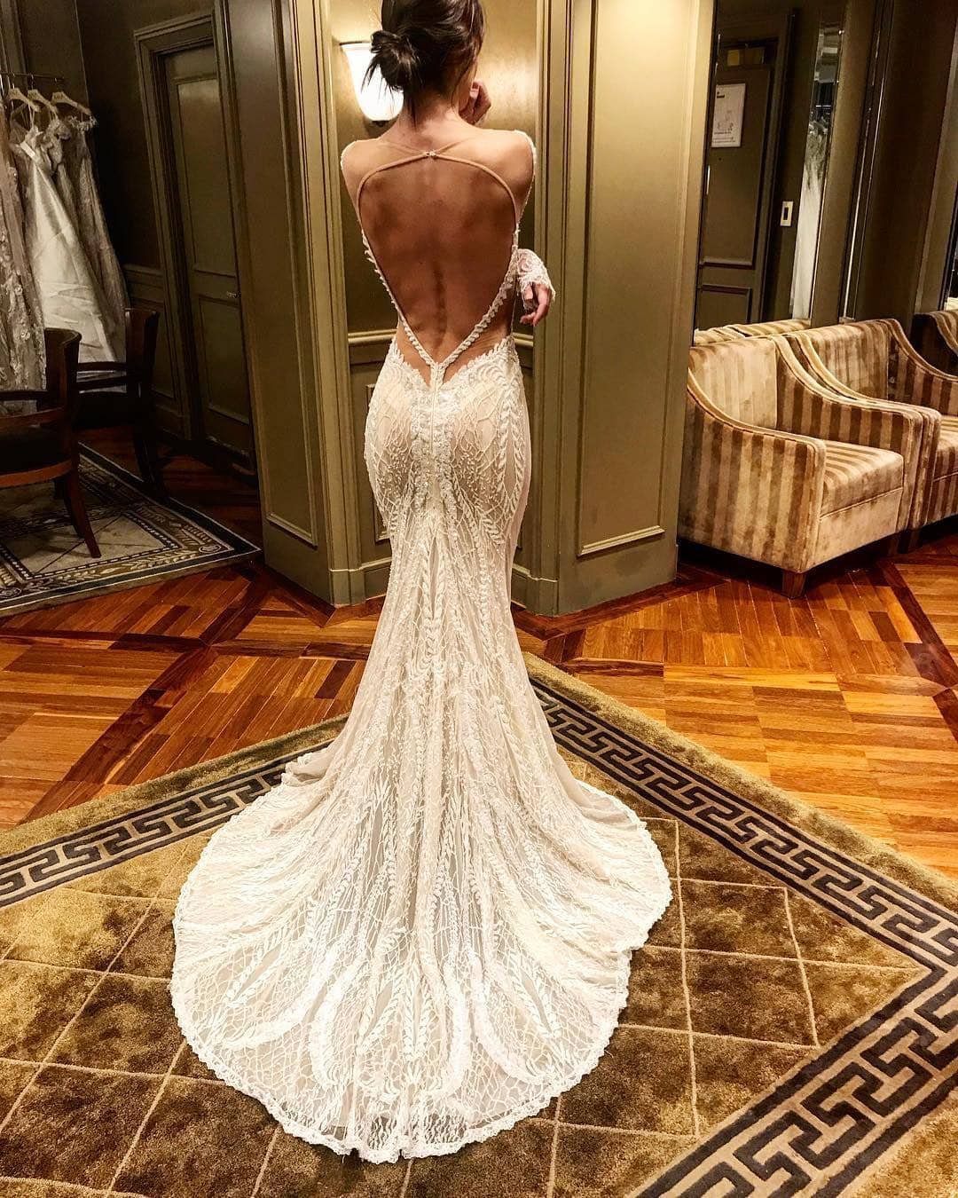 Mermaid Gold Wedding Dresses | art-kk.com