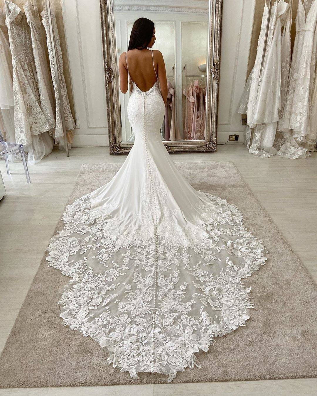 big mermaid wedding dresses