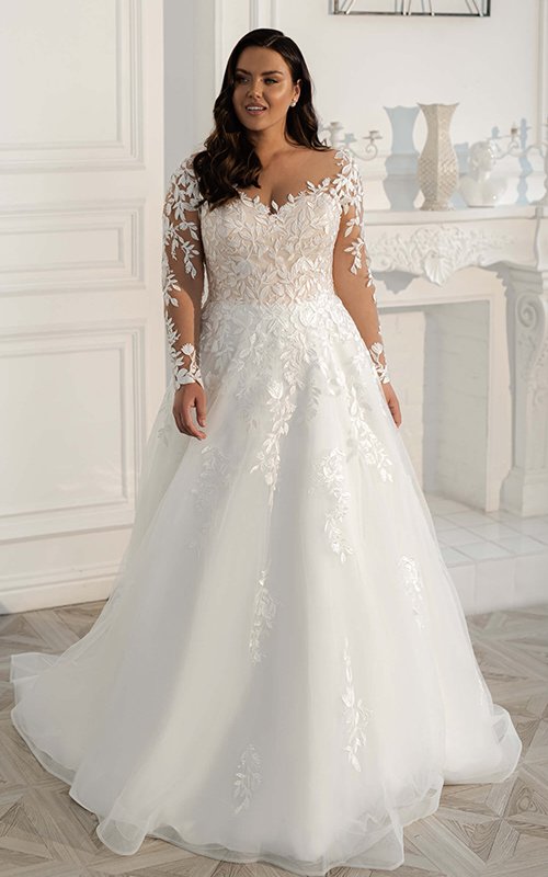 plus size wedding tops