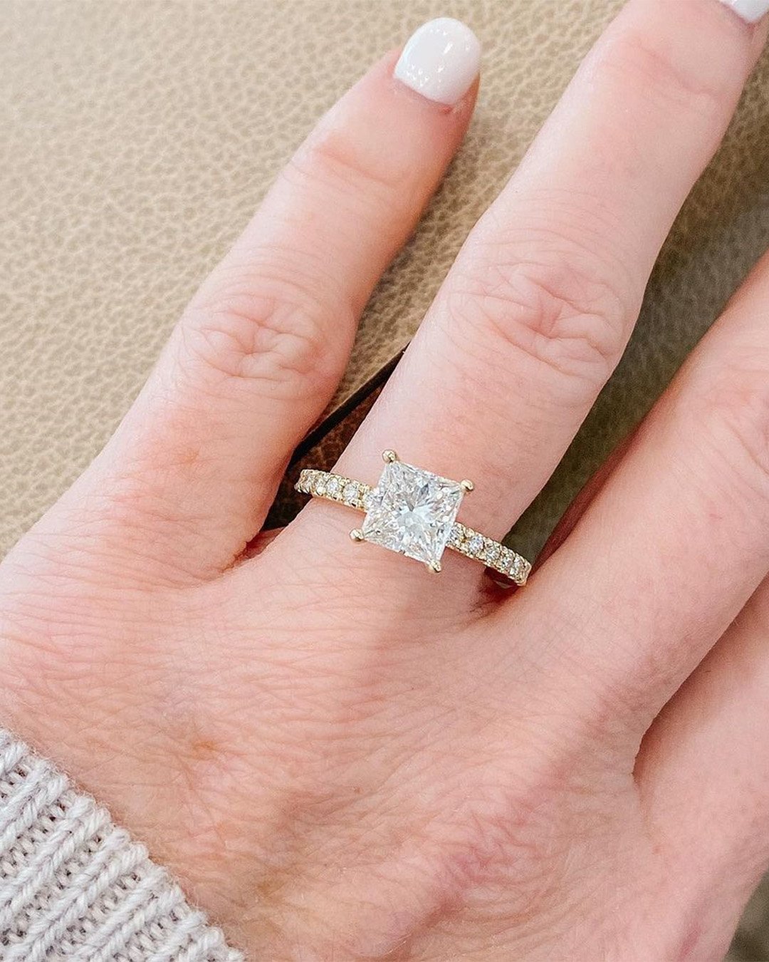 princess cut engagement rings simple engagement ring