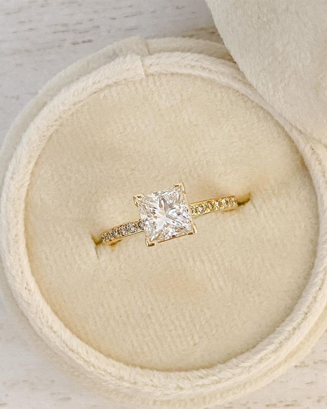 princess cut engagement rings solitaire engagement rings