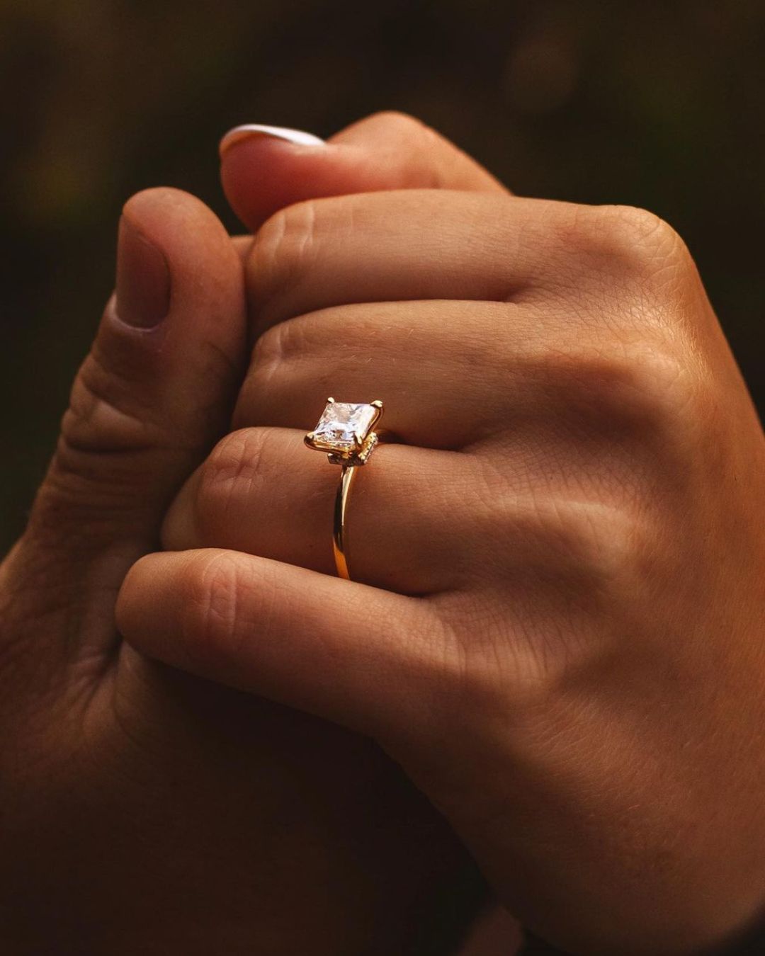 princess cut engagement rings unique ring