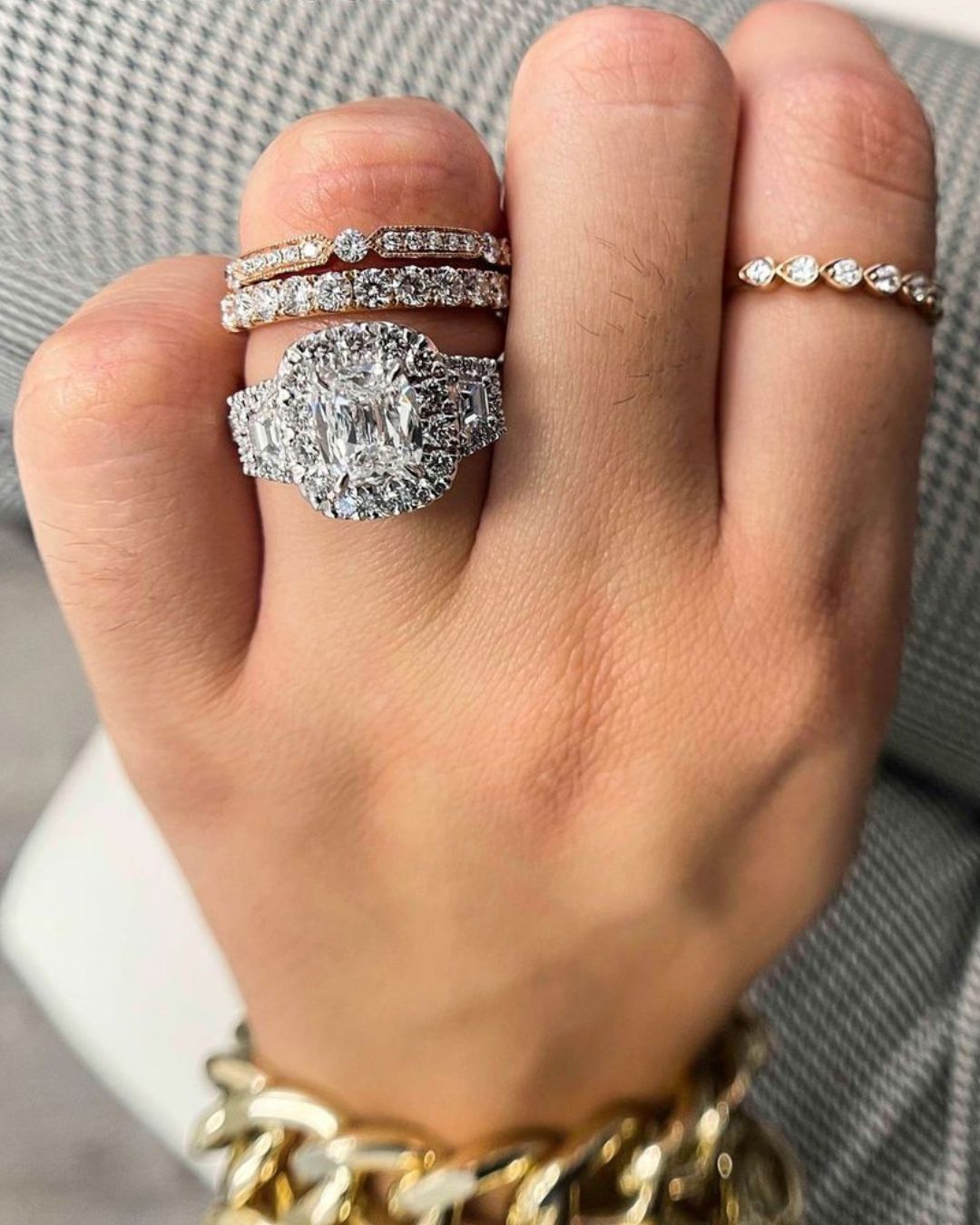 princess cut engagement rings white gold ring