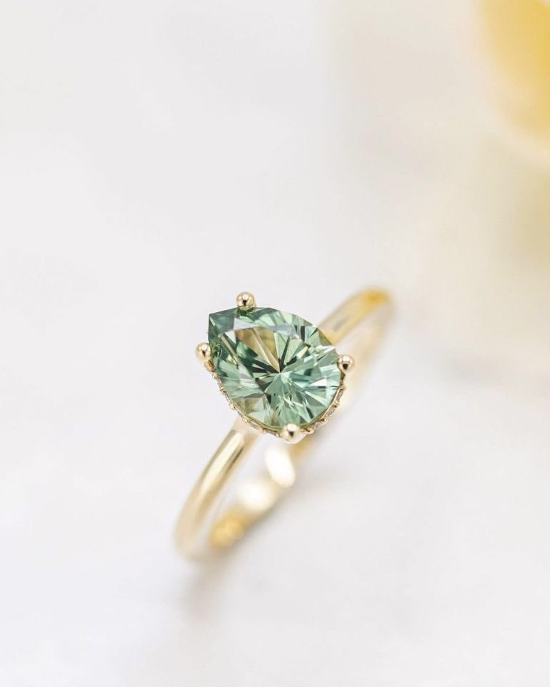 sapphire engagement rings gemstone rings1
