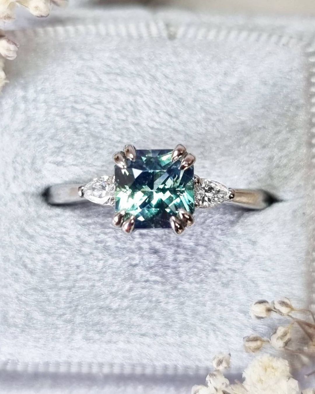 sapphire engagement rings simple rings