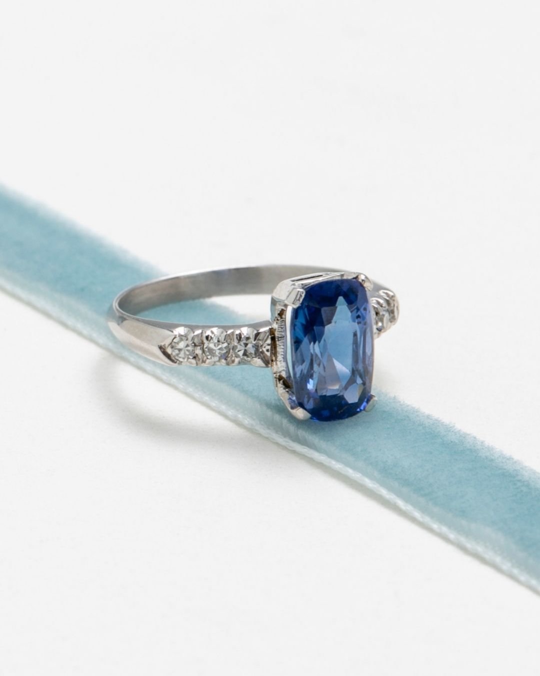 sapphire engagement rings vintage rings1