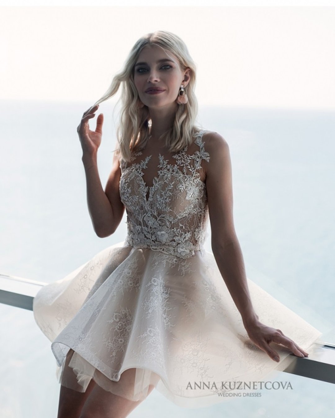 sexy short wedding dress