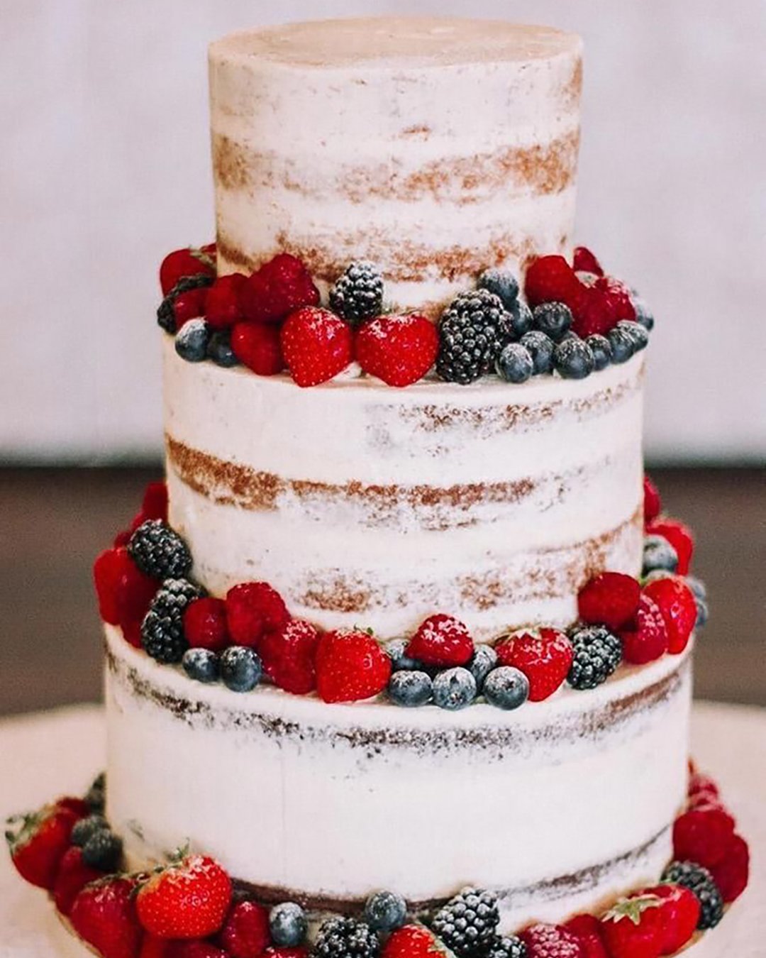 simple elegant chic wedding cakes cake with fruits baked blessings