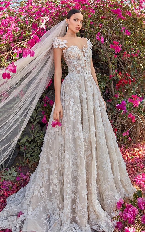 spring 2022 wedding dress trends Yaniv persy spring 2022 wedding ...