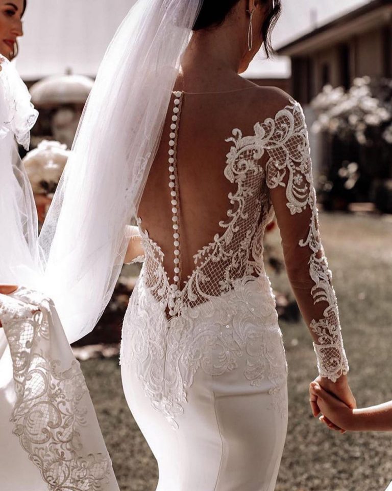 Tattoo Effect Wedding Dresses 18 Best BridalIdeas