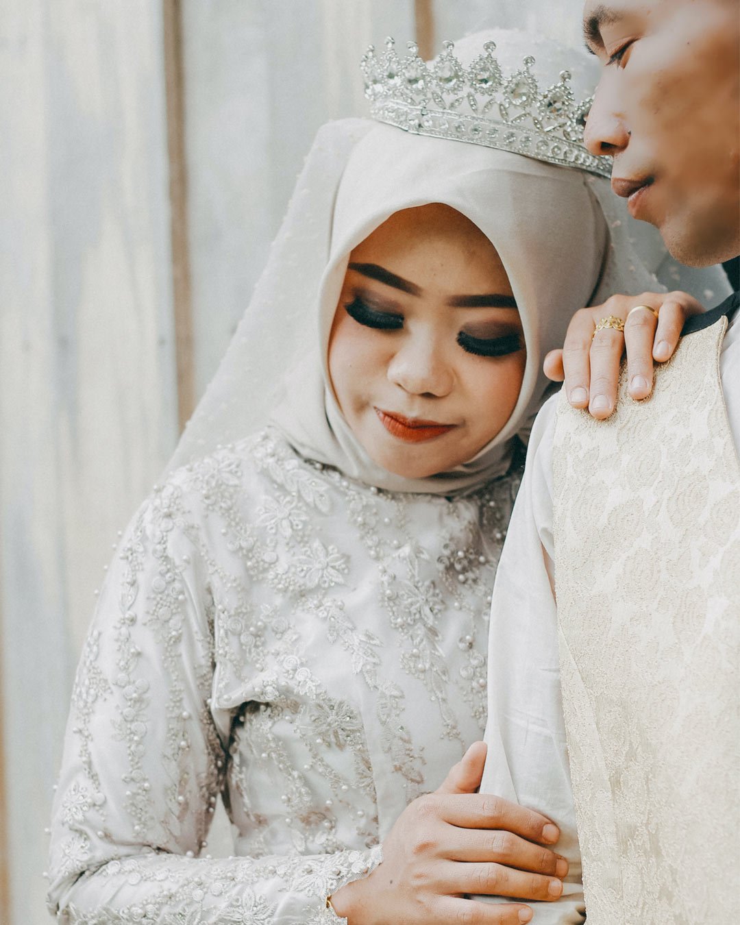 traditional wedding vows bride groom lettering poems muslim