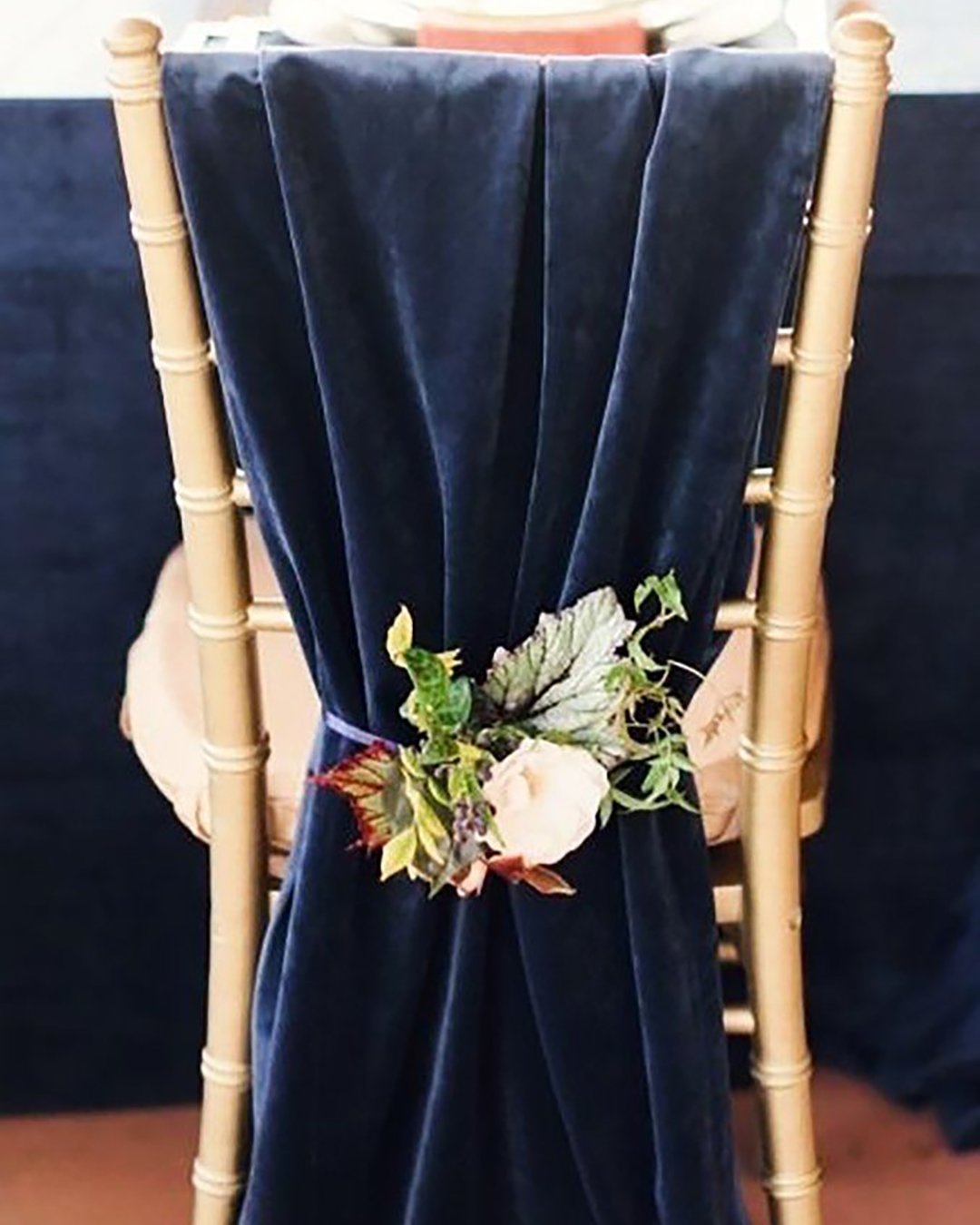 velvet wedding decor wedding chair decor wiht velvet wedding plan consultants