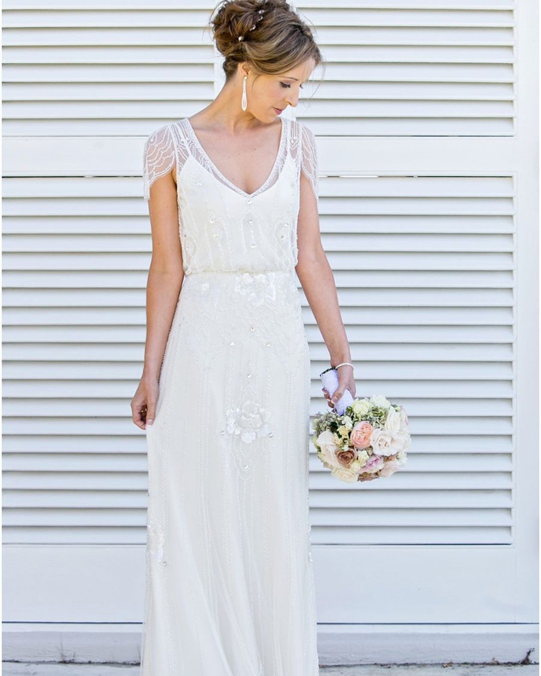 classic sheath wedding dresses
