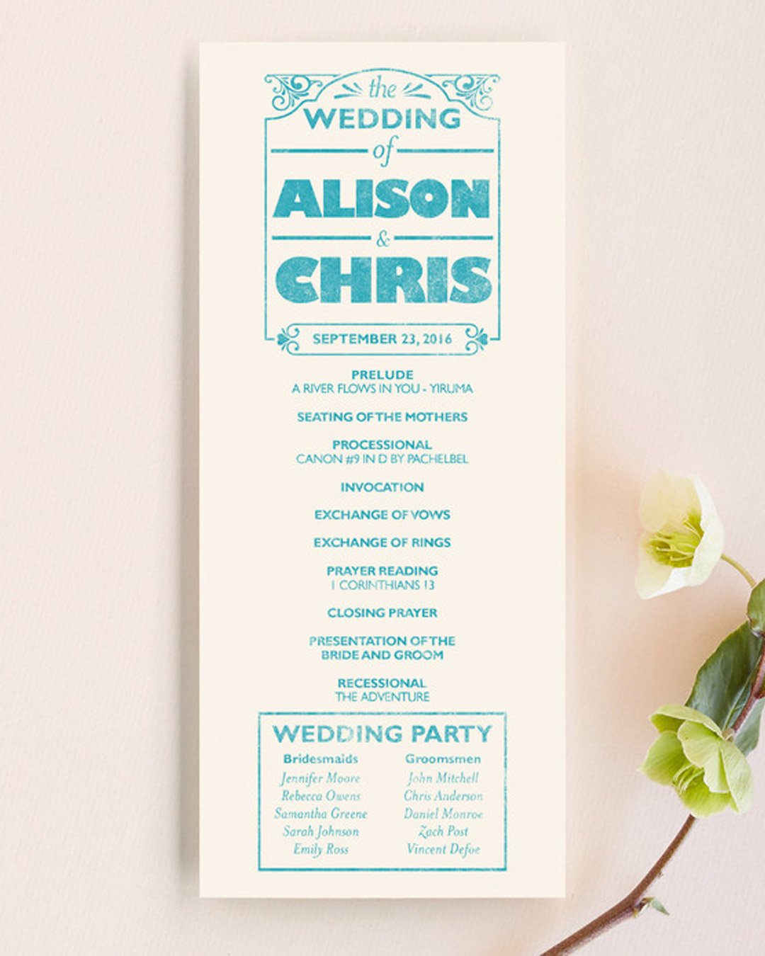 22 Wedding Program Creating Tips To Use In 2022