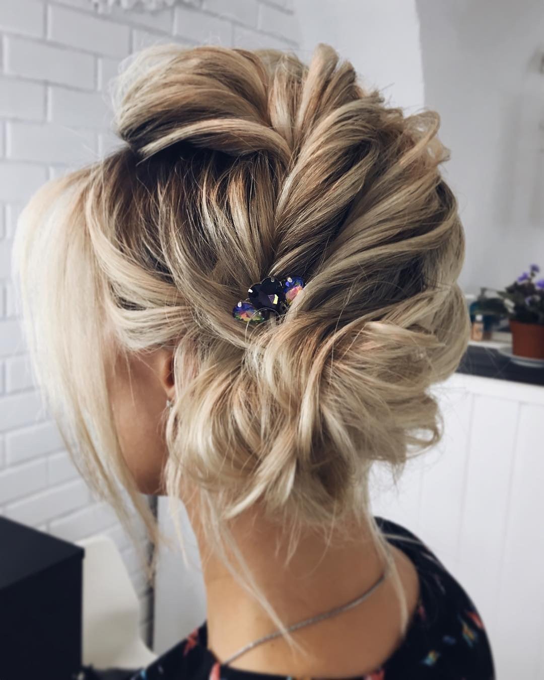 Inspiration For Wedding Updos For Short Hair Length