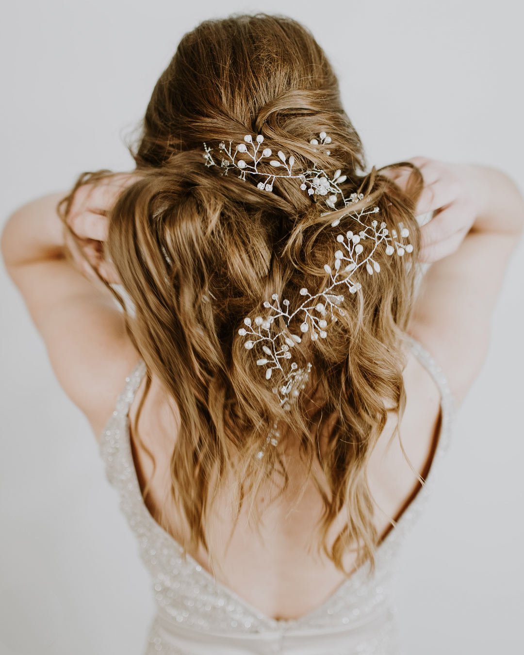 average price for wedding hair and makeup accessories crystals curls