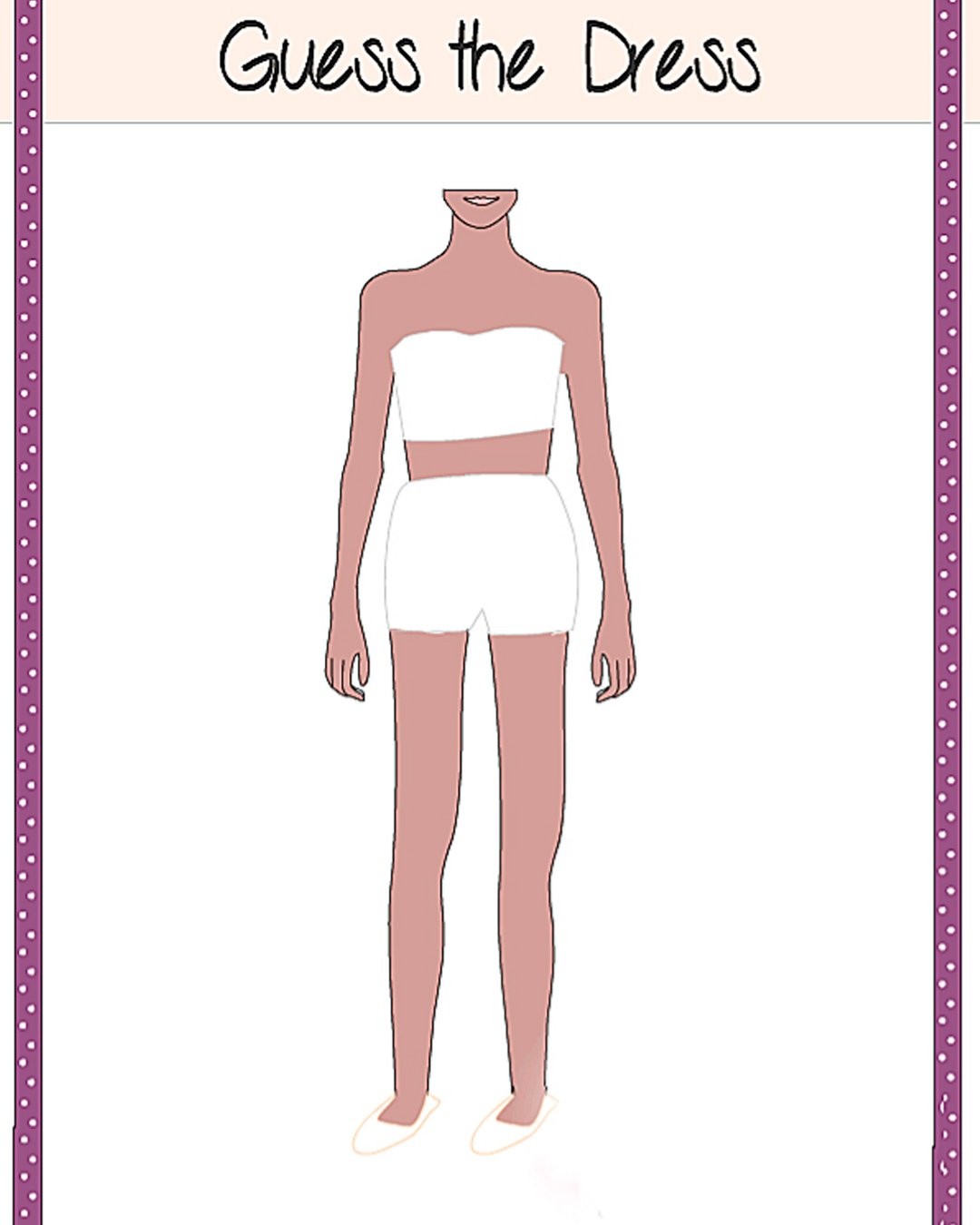 best bridal shower games guess the dress