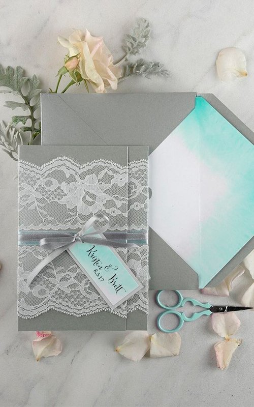 best diy wedding invitations can create right home ombre lace elope