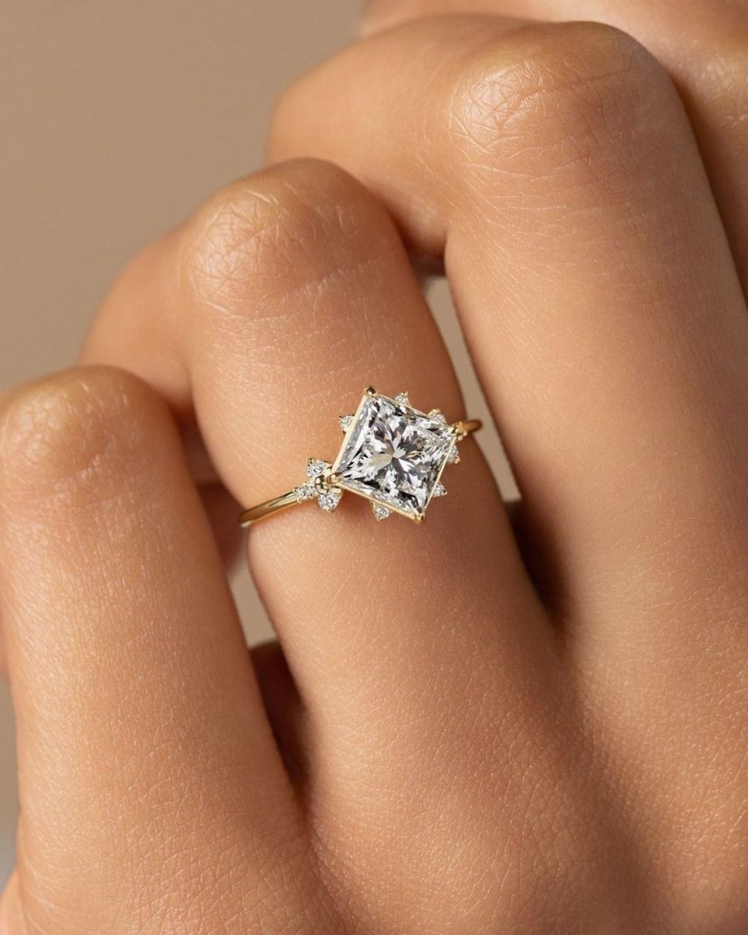 cheap engagement rings moissanite rings2