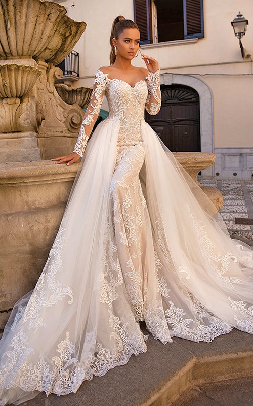 18 Smart Convertible Wedding Dress Ideas