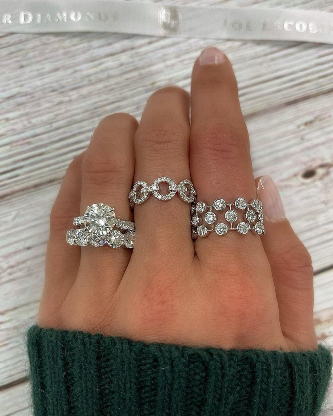 diamond engagement rings wedding set diamond halo