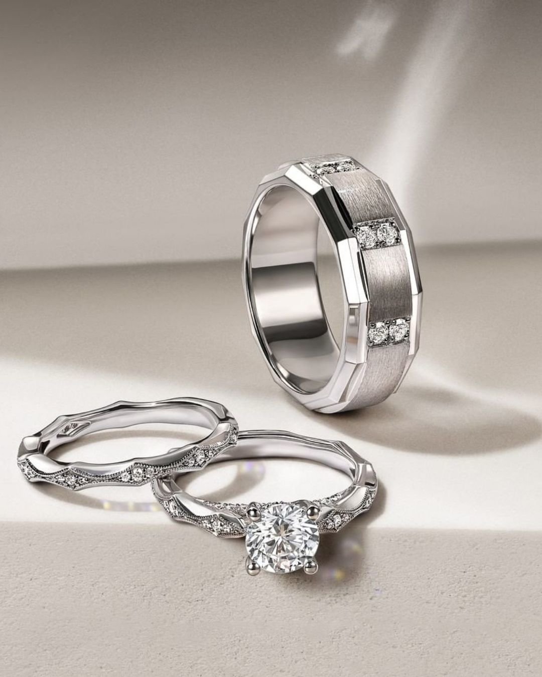 engagement rings for women diamond white gold wedding rings5
