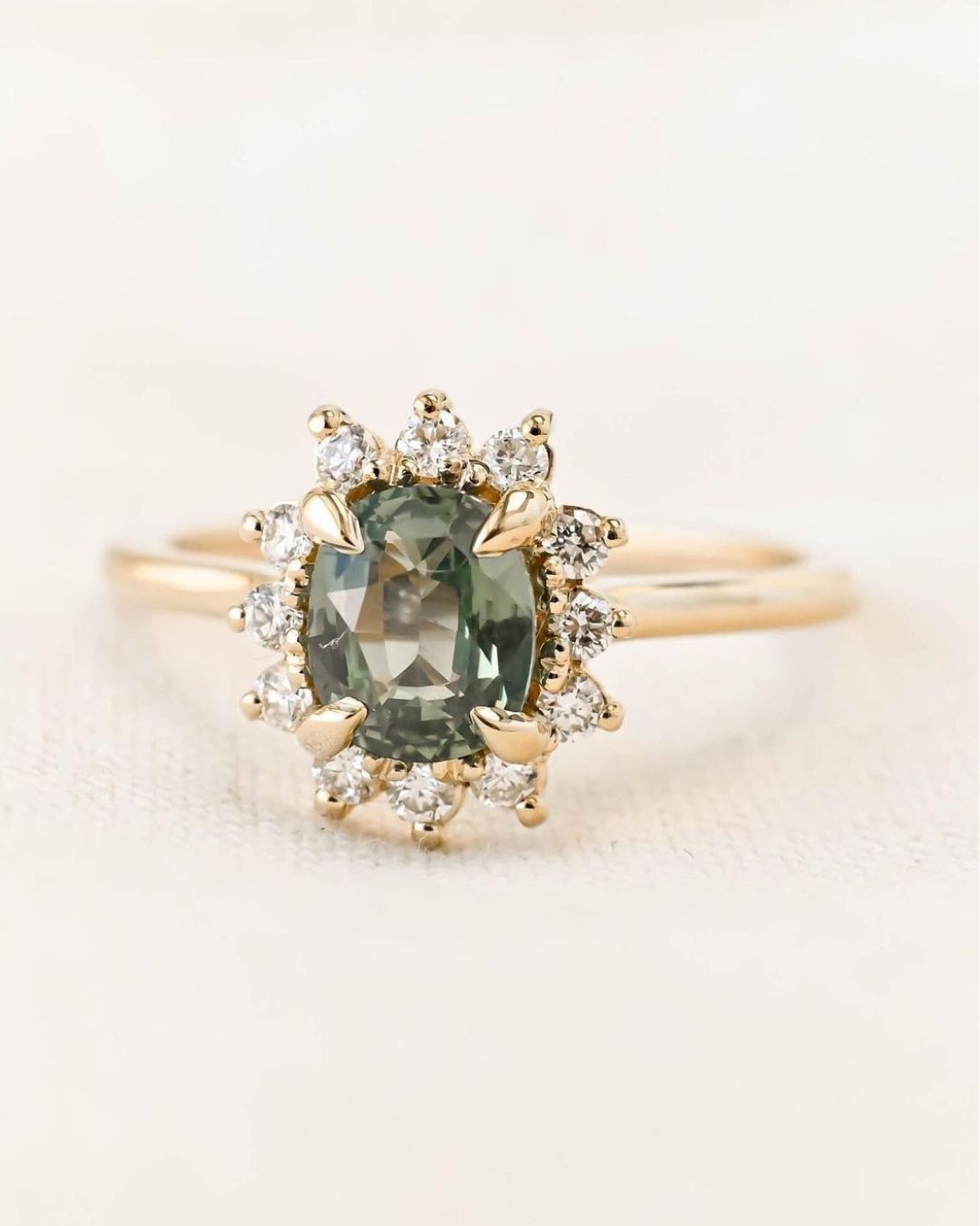engagement rings for women oval center stone rings3