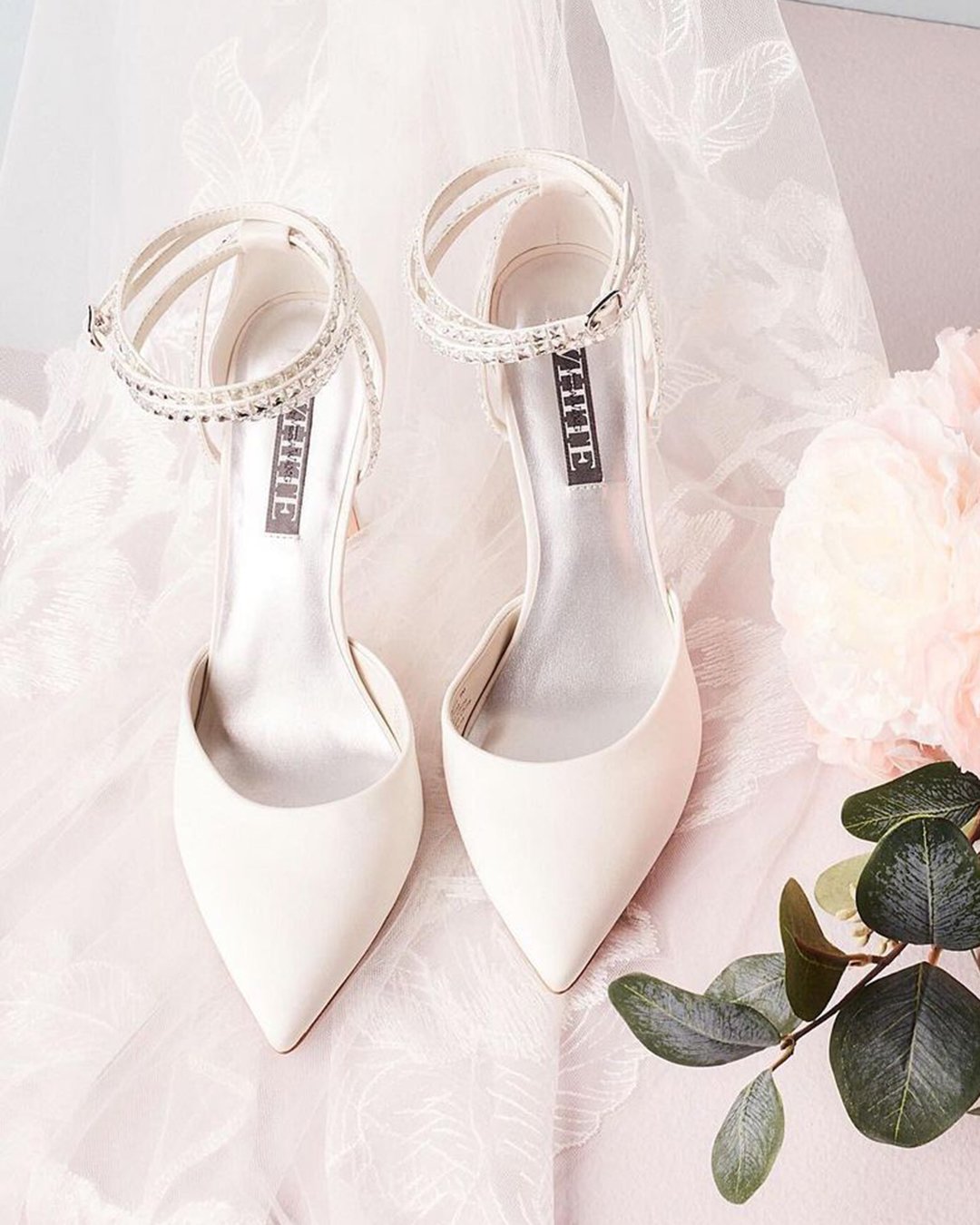 high bridal shoes