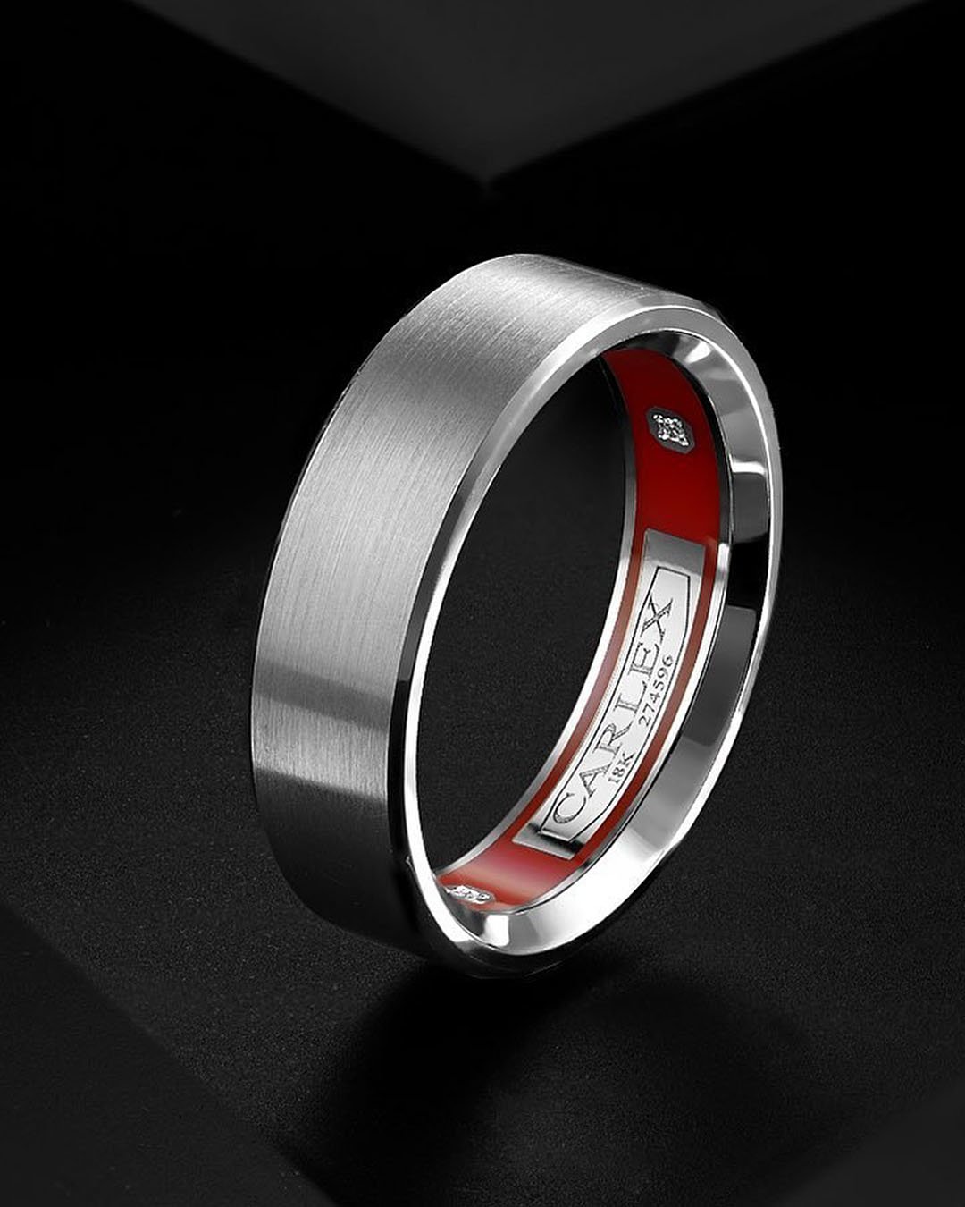 modern wedding rings classic wedding band in white gold