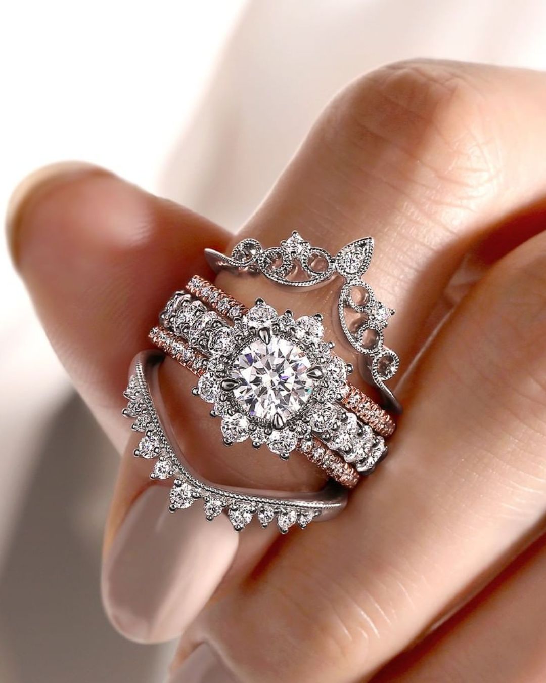 modern wedding rings women modern diamond rings