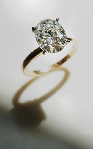 moissanite engagement rings