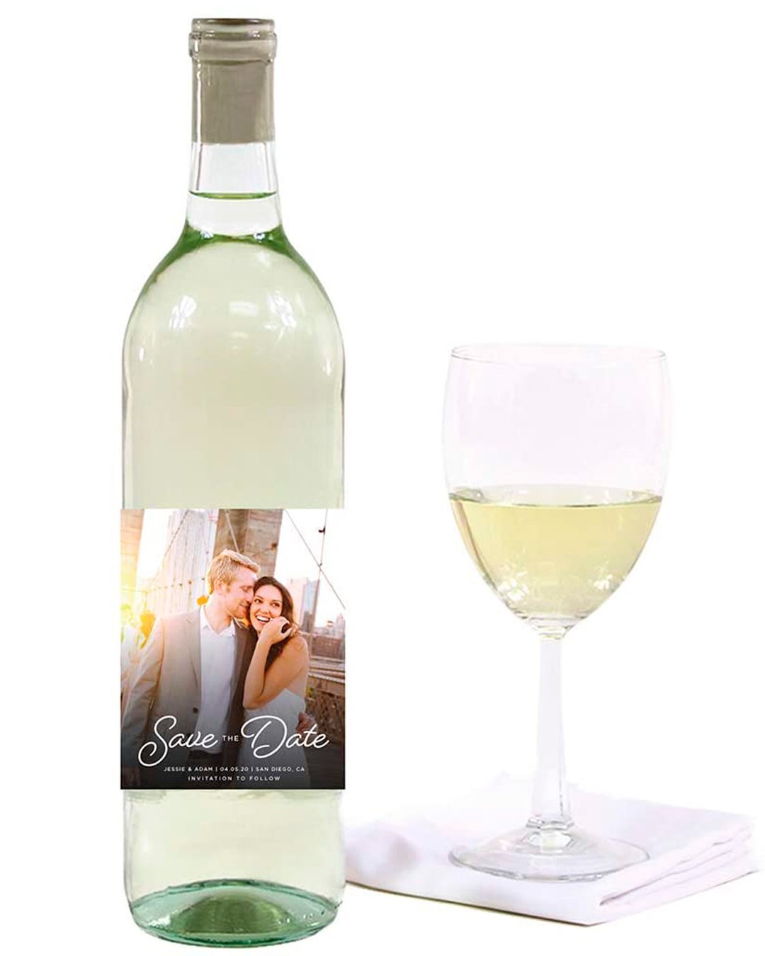 personalized wedding gifts custom label wine