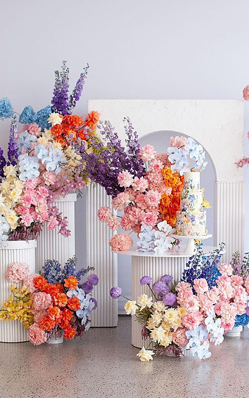 Types of floral decorations for different events