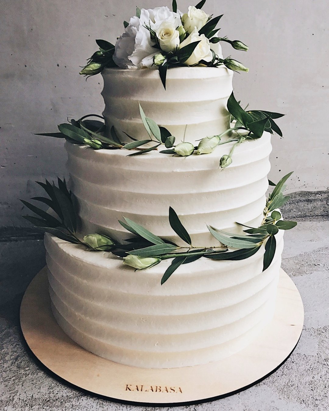 beautiful wedding cakes greenery cascade rustic kalabasa