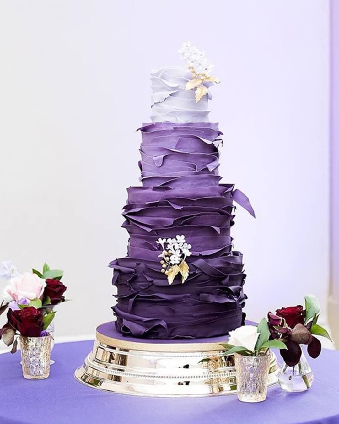 beautiful wedding cakes violet cakesbykrishanthi