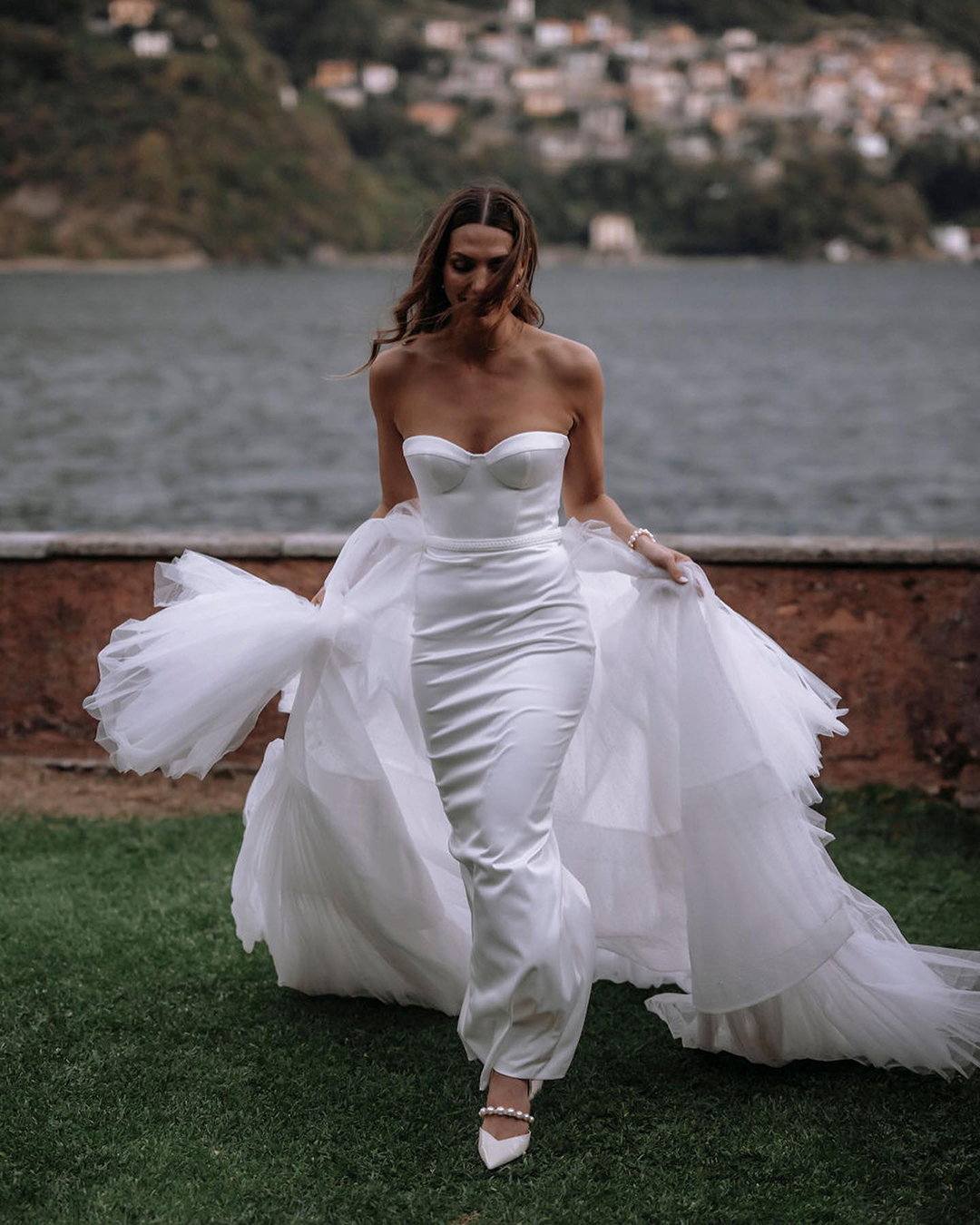 bridal dresses simple slip sexy beach lendel