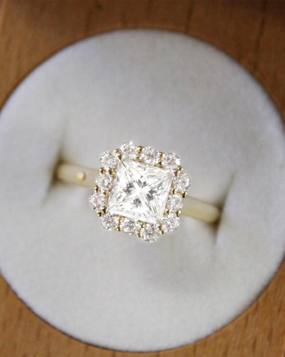 brilliant earth engagement ring princess cut ring