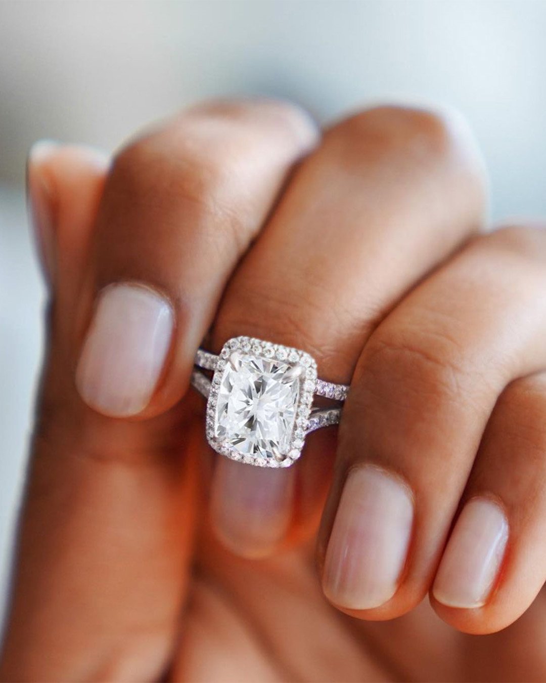 brilliant earth engagement ring rose gold ring diamond