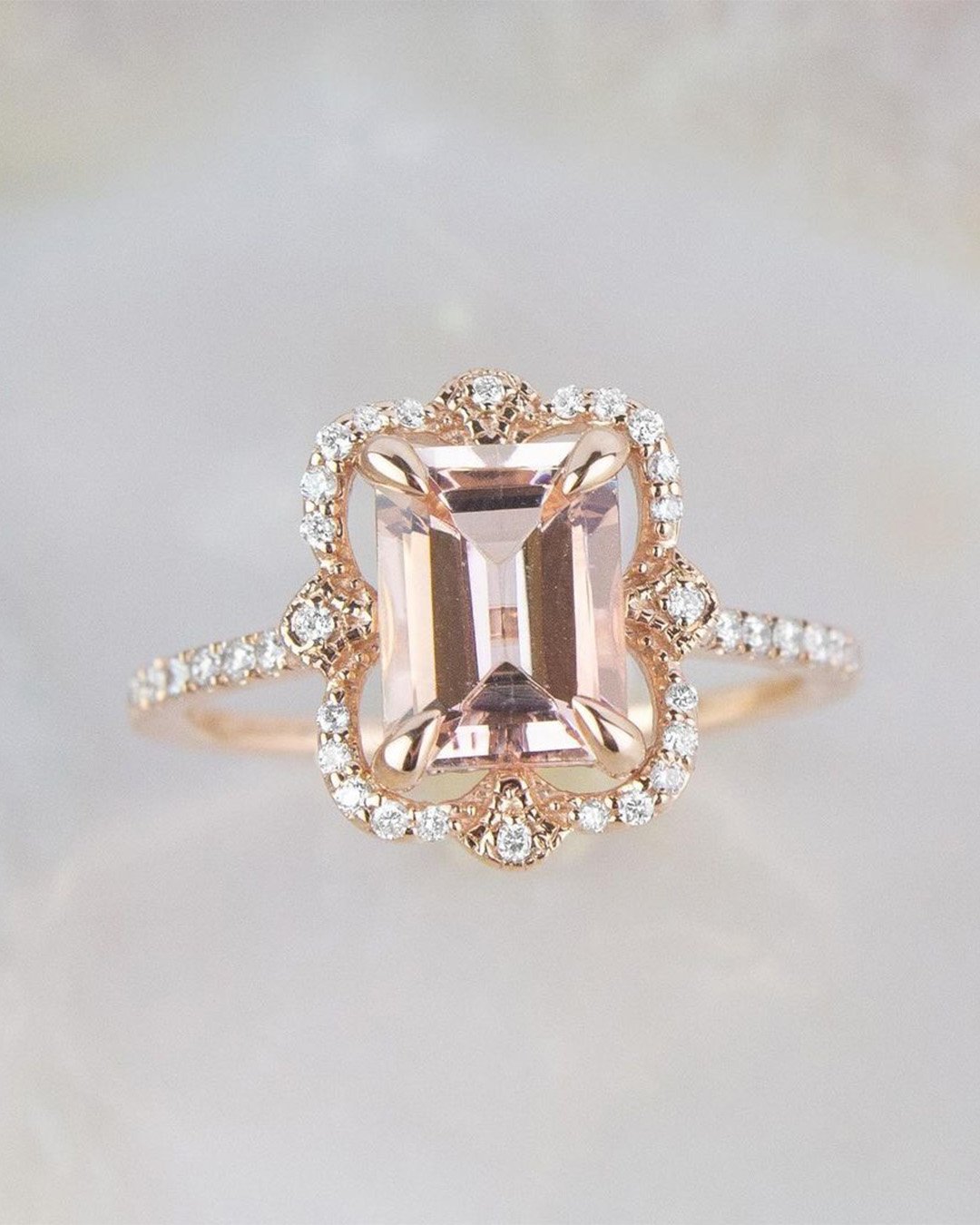 brilliant earth sapphire engagement rings pink unique
