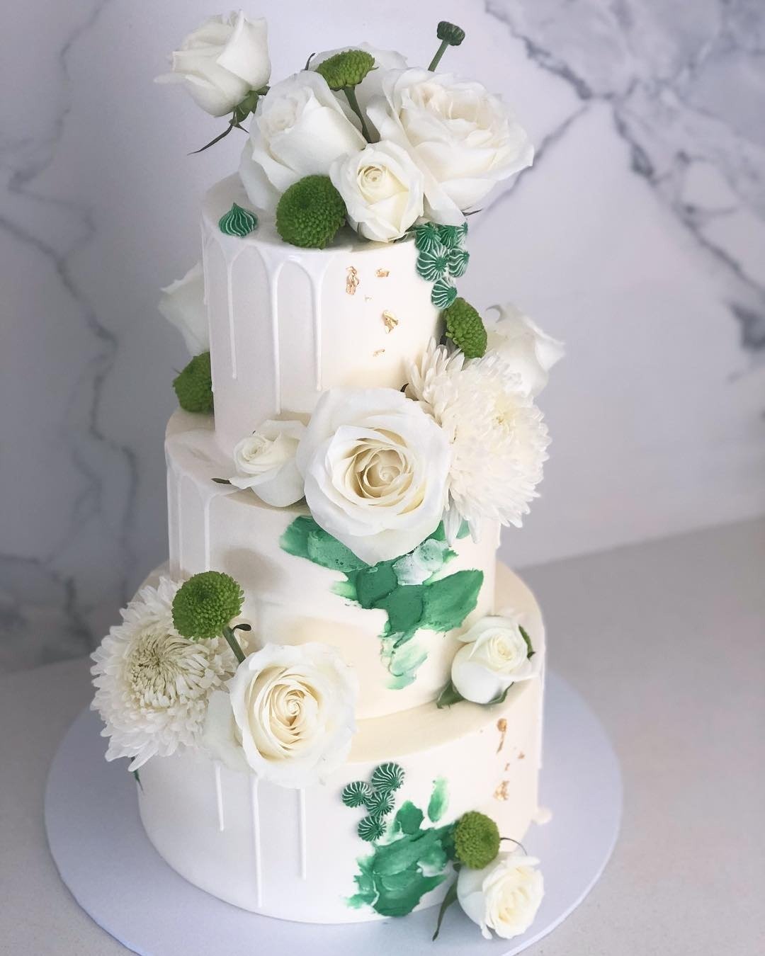 buttercream wedding cakes white frosted wedding cakes