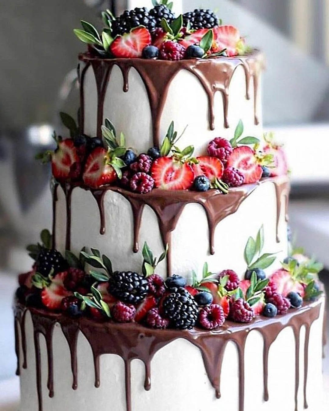 drip wedding cakes drip chocolate sweets and fruits