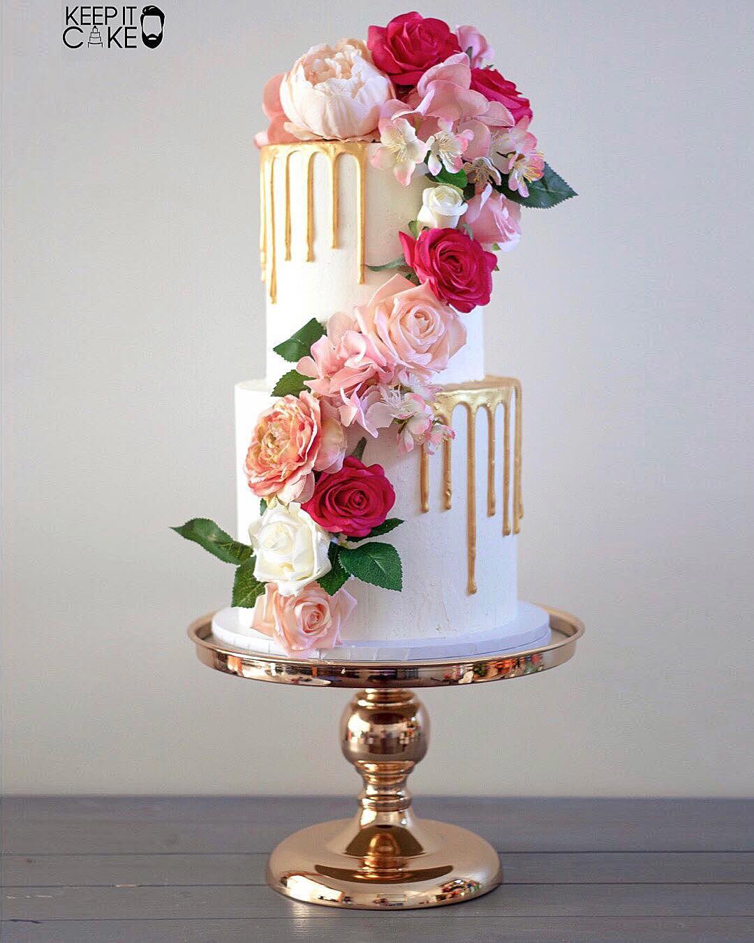 Drip Wedding Cakes 42 Unique Cake Ideas For Your Wedding